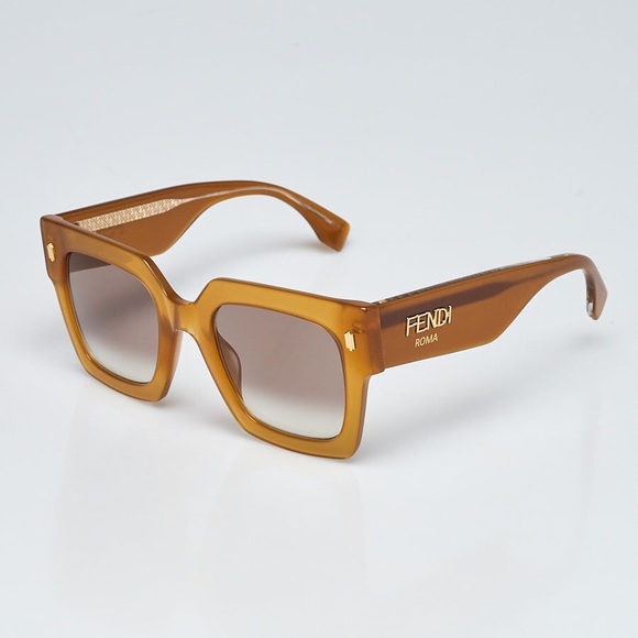 FENDI Acetate Oversized Square Sunglasses - FF0457 - Picture 6 of 13